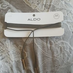 Leather wrap around choker